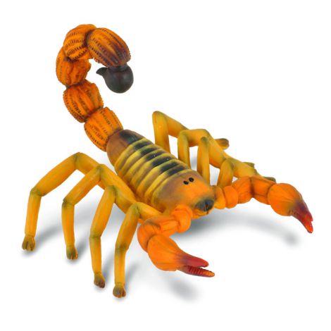 Figurina Scorpion Galben pictata manual M Collecta - poza 1