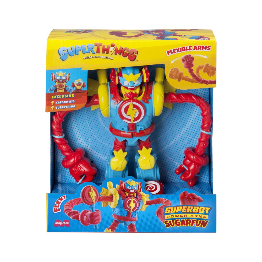 Figurina SuperThings Rescue Force Superbot Sugarfun - poza 4