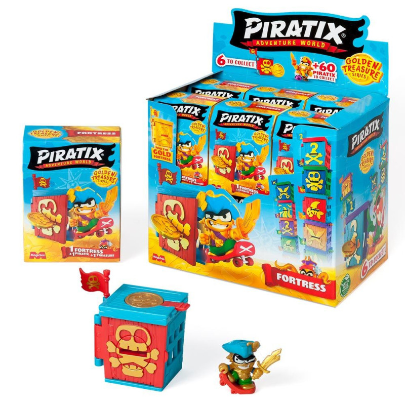 Figurina surpriza cu fortareata Piratix - poza 1