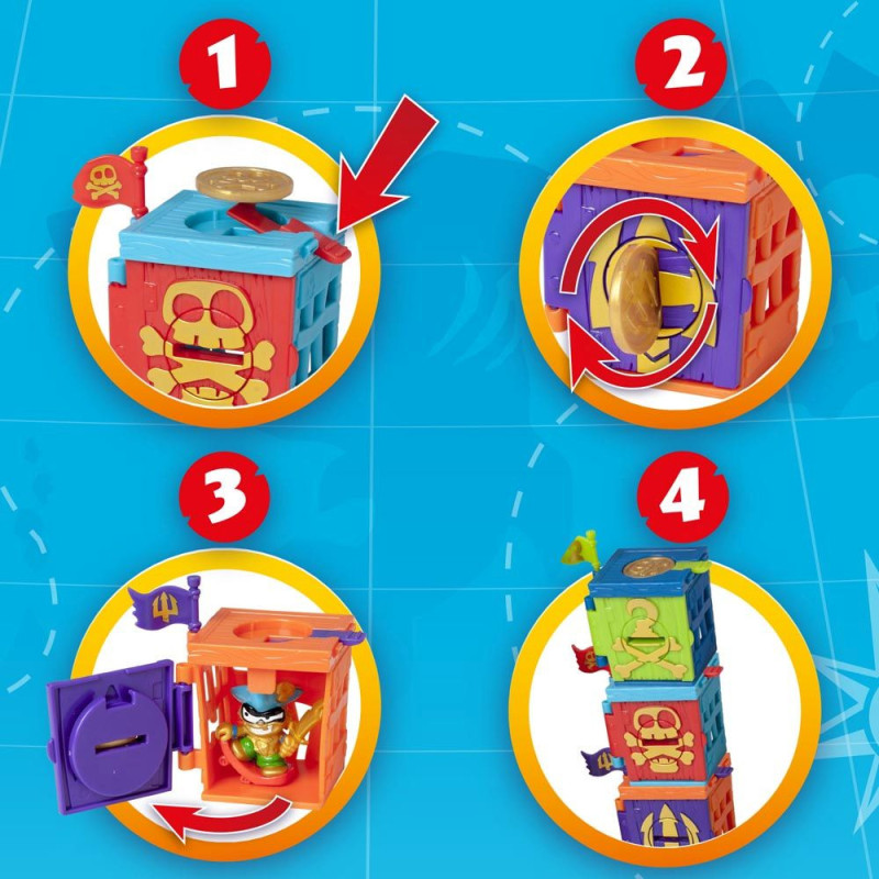 Figurina surpriza cu fortareata Piratix - poza 3