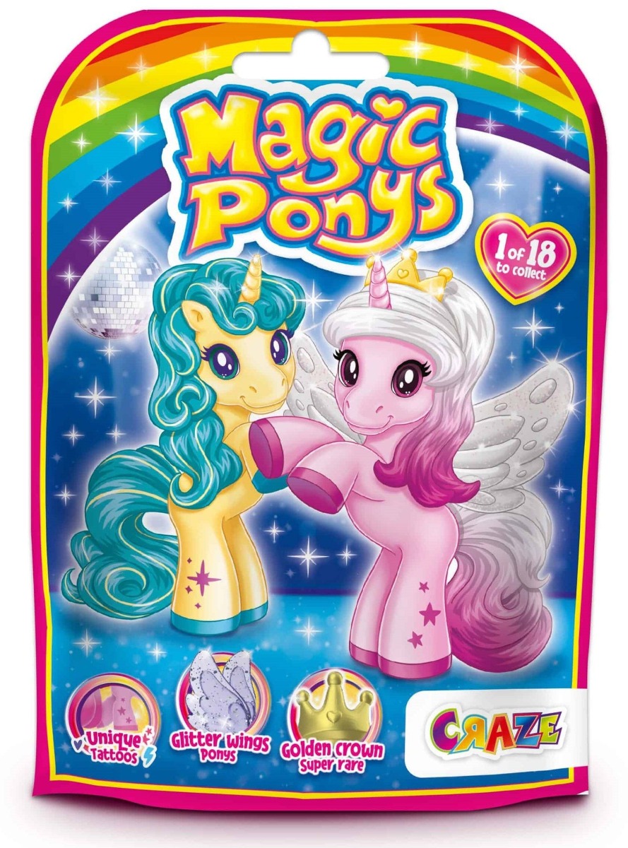 Figurina surpriza pentru copii Craze Magic Ponys - poza 1