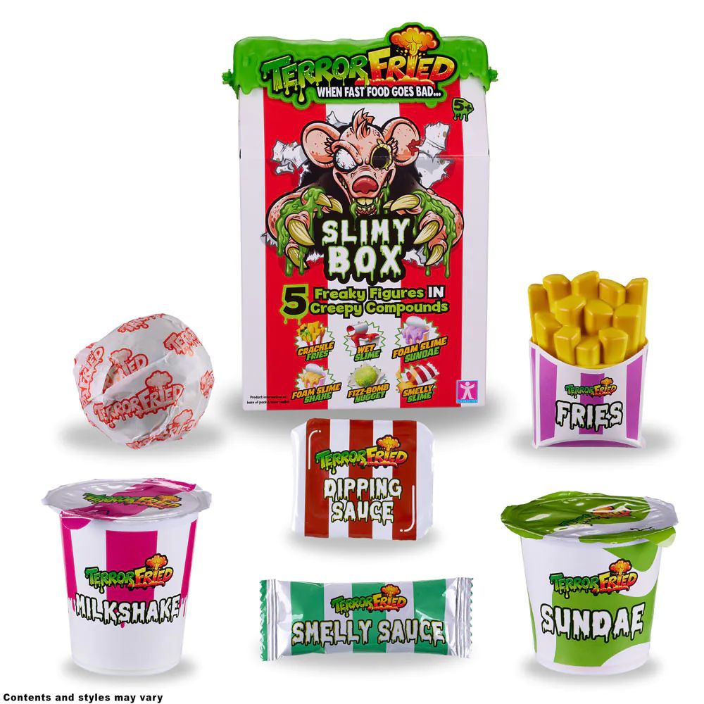 Figurina surpriza Terror Fried Crap Box Menu - poza 1