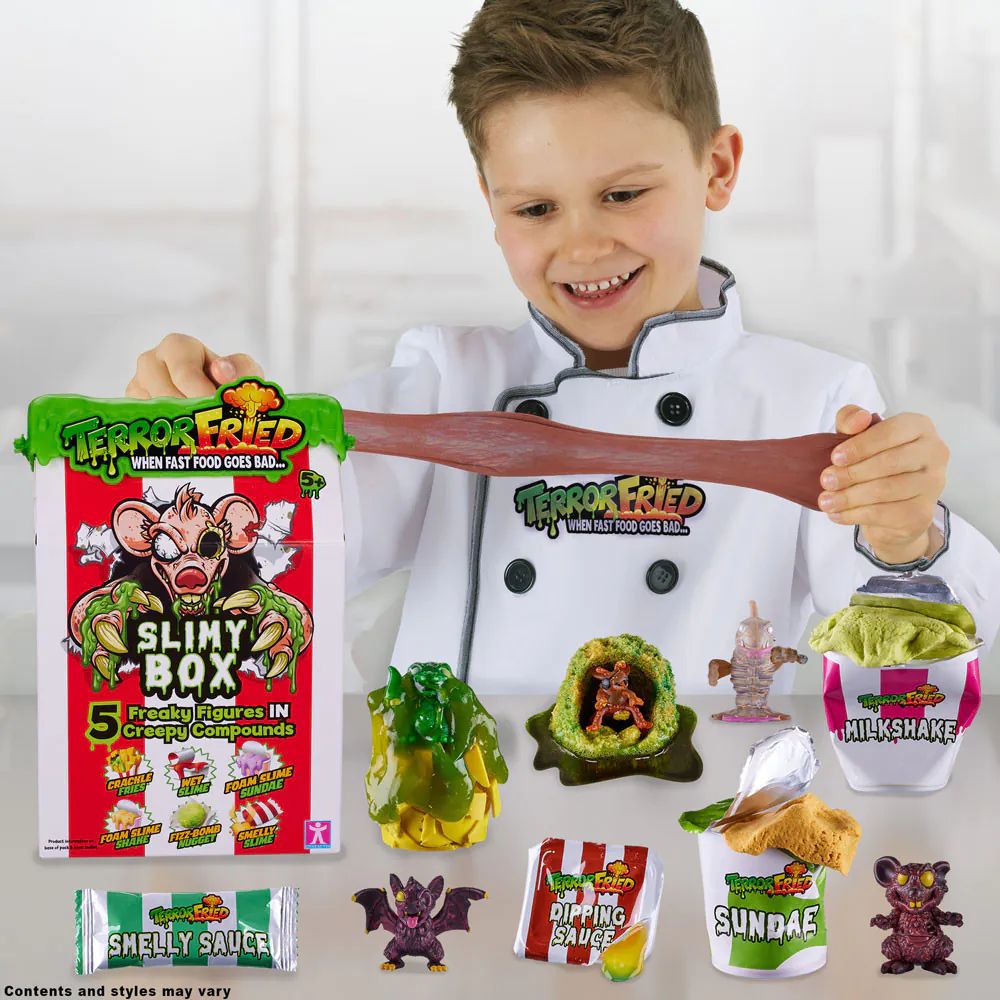 Figurina surpriza Terror Fried Crap Box Menu - poza 3