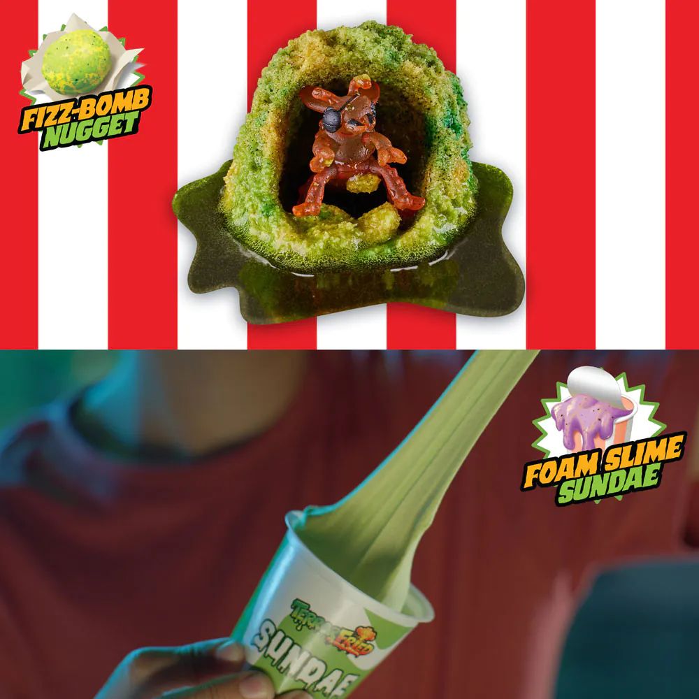 Figurina surpriza Terror Fried Crap Box Menu - poza 4