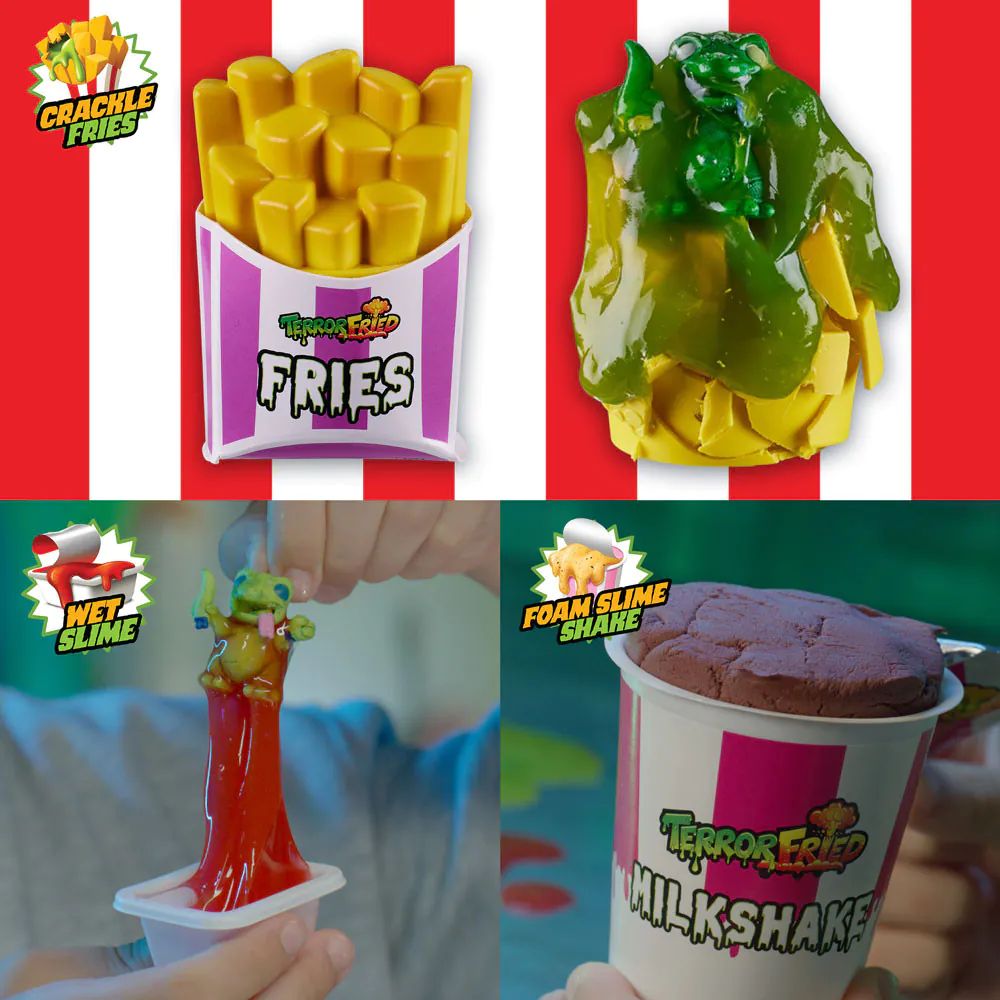 Figurina surpriza Terror Fried Crap Box Menu - poza 5