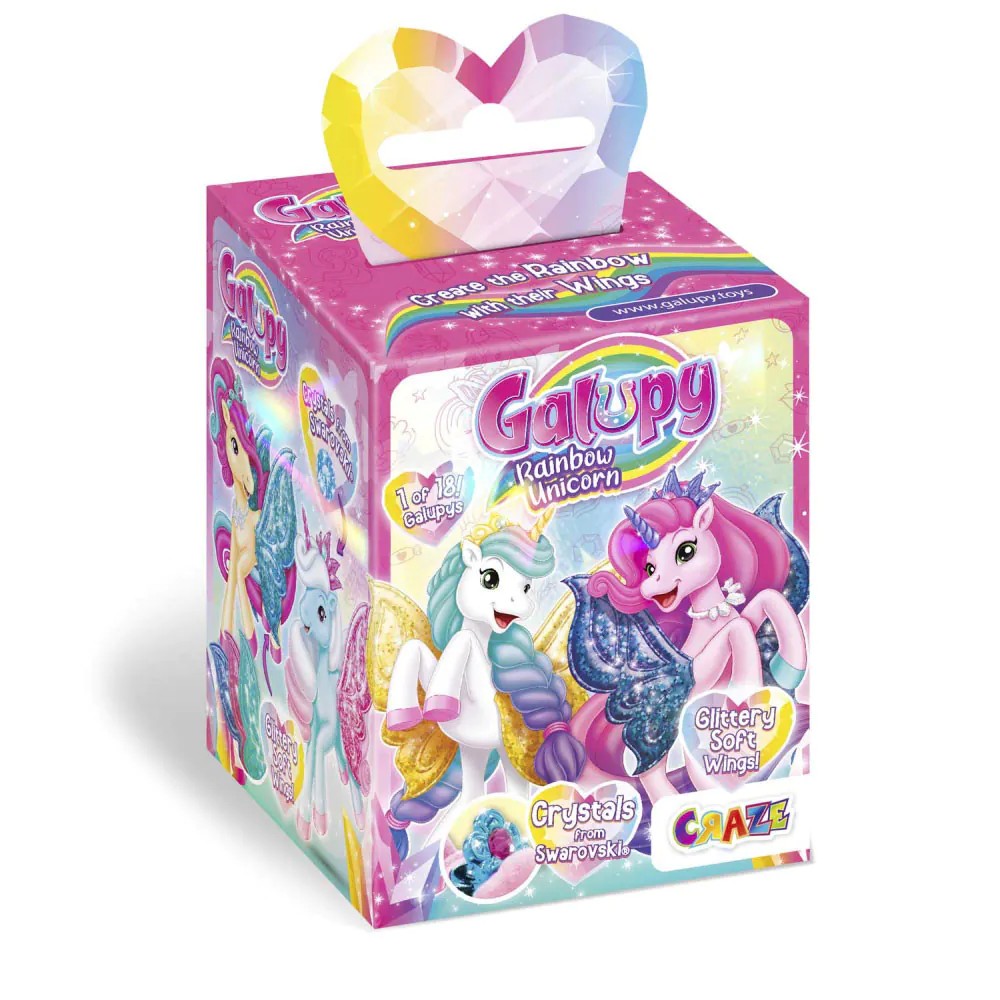 Figurina surpriza unicorn Craze Galupy Unicorn Rainbow - poza 1