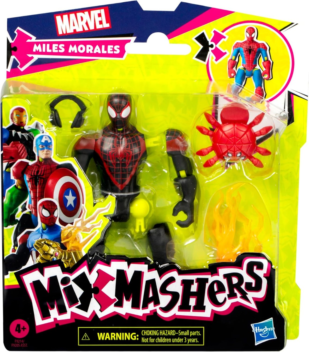 Figurina transformabila Hasbro Spiderman Mixmashers diverse modele - poza 3