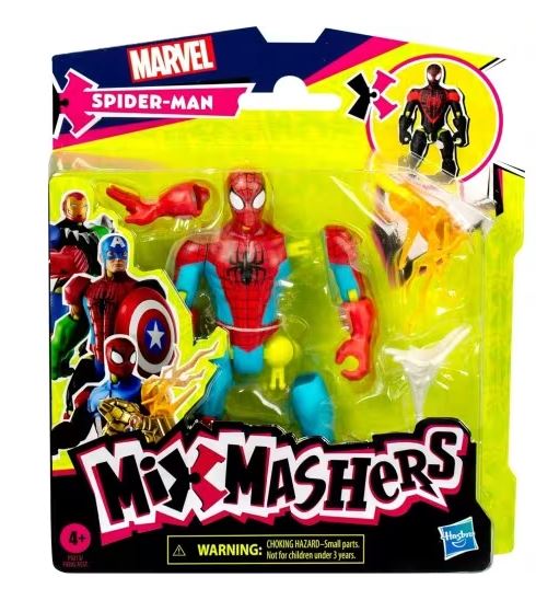 Figurina transformabila Hasbro Spiderman Mixmashers diverse modele - poza 4