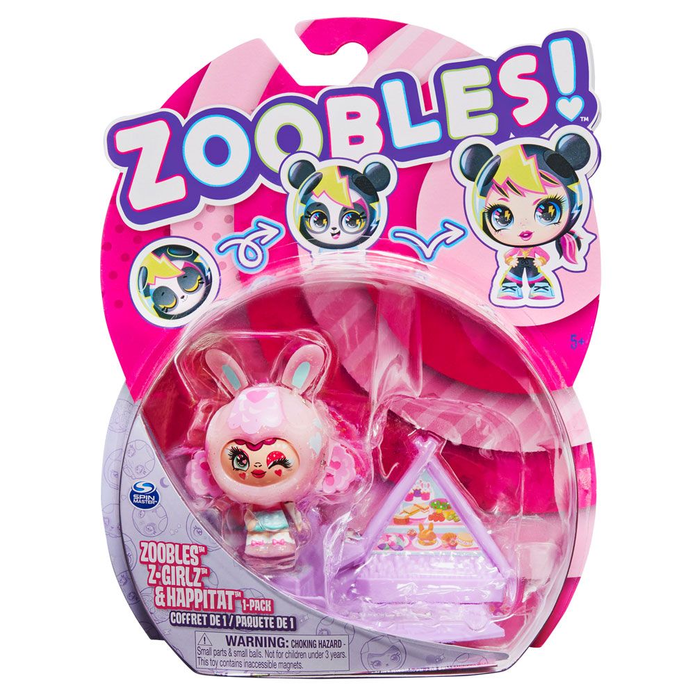 Figurina Z-Girl cu casuta Zoobles - poza 2
