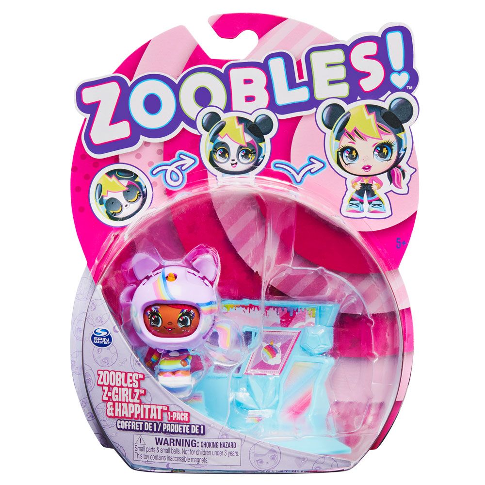 Figurina Z-Girl cu casuta Zoobles - poza 3