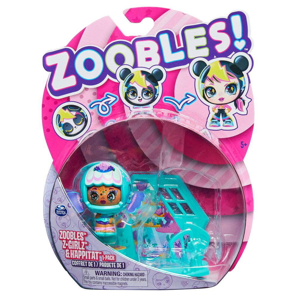 Figurina Z-Girl cu casuta Zoobles - poza 5