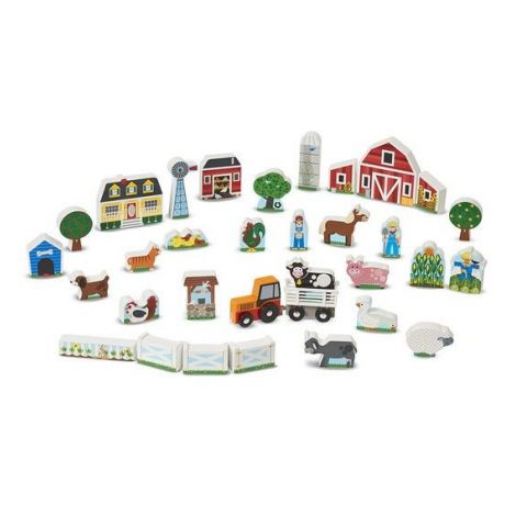 Figurine din lemn Ferma Melissa and Doug - poza 2