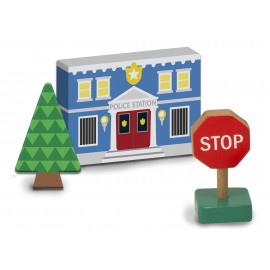 Figurine din lemn Orasul meu - Melissa and Doug - poza 2