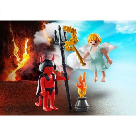 FIGURINE MICUL INGER SI MICUL DEMON - poza 1