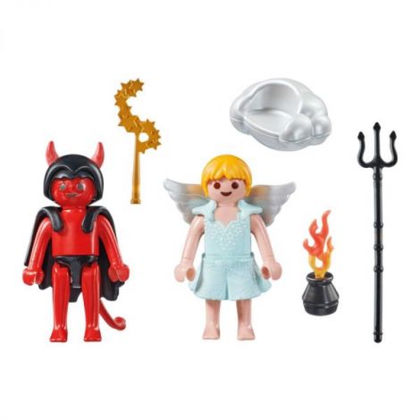 FIGURINE MICUL INGER SI MICUL DEMON - poza 3