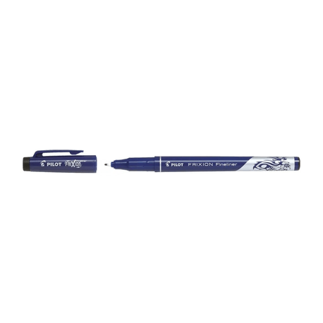 Fineliner Frixion Pilot 0.45 mm varf fin, negru