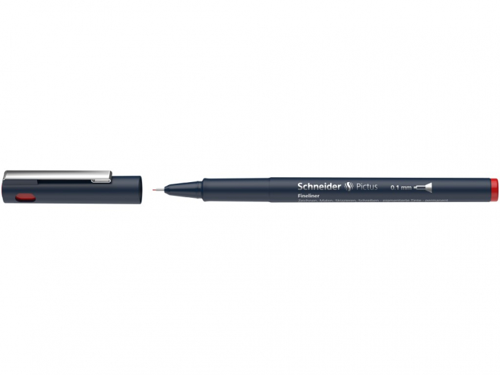 Fineliner Schneider Pictus 0,1 mm,4 culori