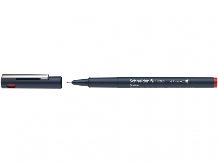 Fineliner Schneider Pictus 0,7 mm,4 culori