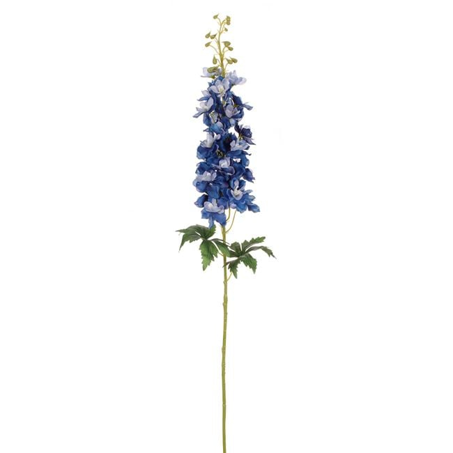 Fir floare albastra decorativ,plastic,albastru,95 cm