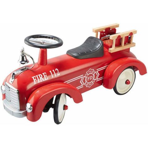 Fire Brigade – Premergator masina pompieri Ride-On pentru 12+ luni Goki 14135 - poza 1