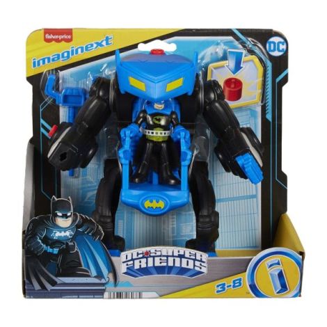 Fisher Price Imaginext Dc Super Friends Vehicul Cu Figurina Batman - poza 2