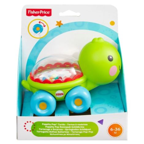 Fisher Price Jucarie Apasa Si Mergi Testoasa - poza 2