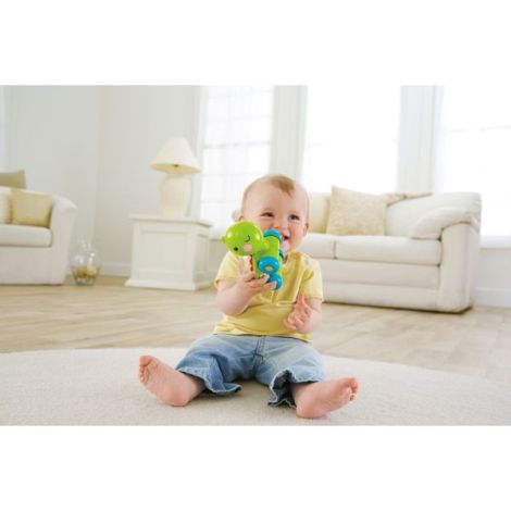 Fisher Price Jucarie Apasa Si Mergi Testoasa - poza 3