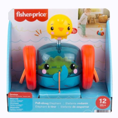 Fisher Price Jucarie De Tras Elefantel - poza 2