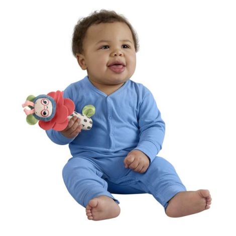 Fisher Price Planet Friends Jucarie Plus Zornaitoare Floare Si Albinuta - poza 3