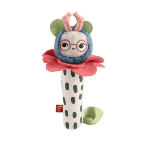 Fisher Price Planet Friends Jucarie Plus Zornaitoare Floare Si Albinuta - poza 5