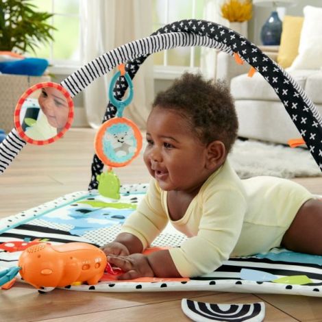 Fisher Price Saltea Muzicala 3 In 1 Cu Centru De Activitati - poza 4