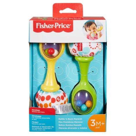 Fisher Price Set 2 Zornaitoare Maracas - poza 2