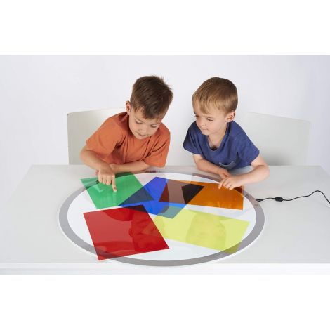 Foi colorate translucide din acetat pentru tablete si mese luminoase - poza 5