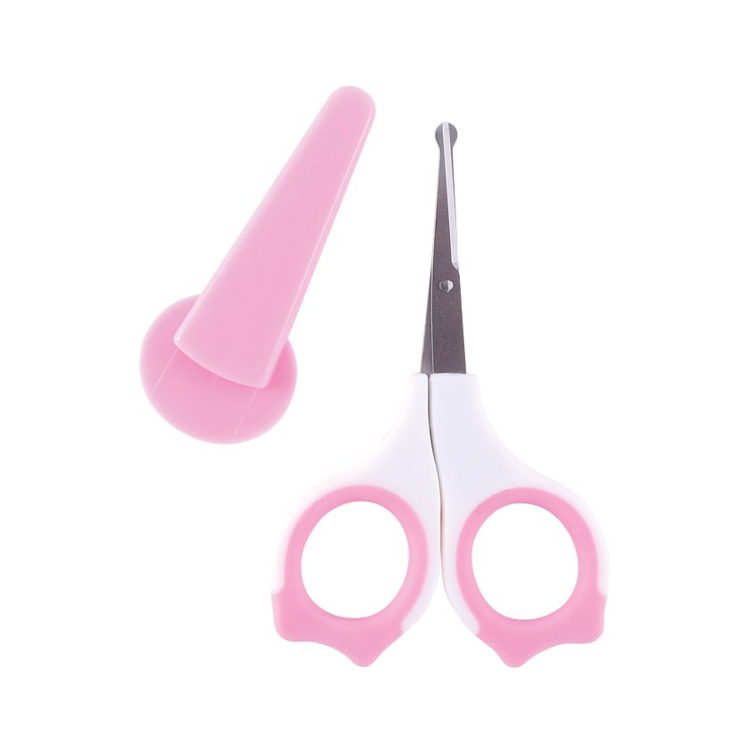 Forfecuta cu protectie pentru bebelusi Lorelli blue, pink - poza 1