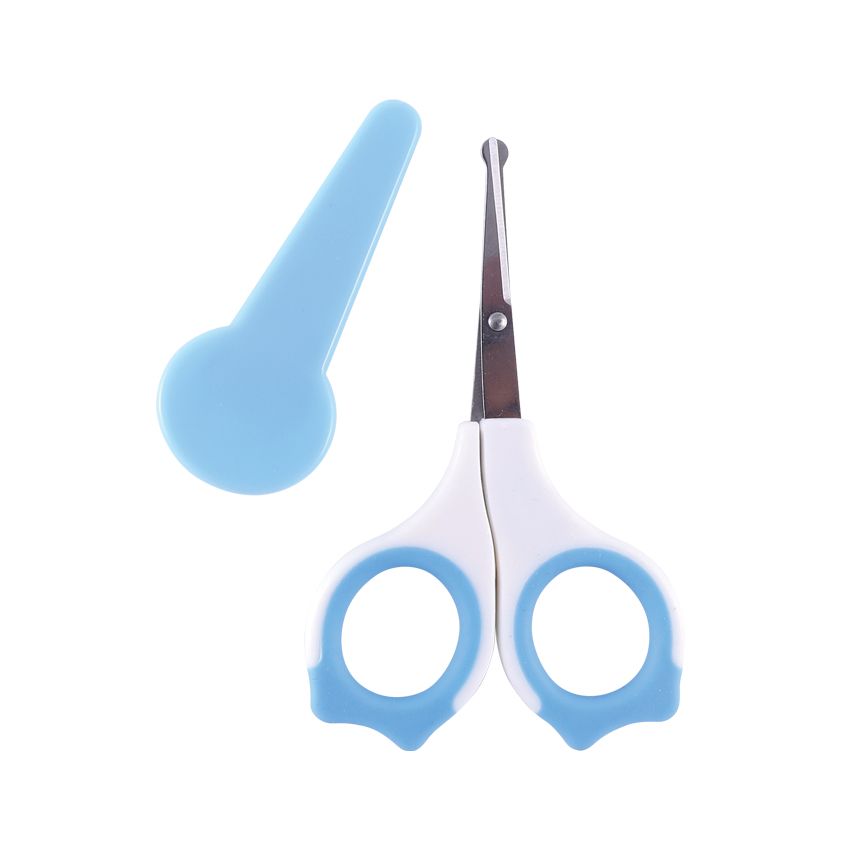 Forfecuta cu protectie pentru bebelusi Lorelli blue, pink - poza 2
