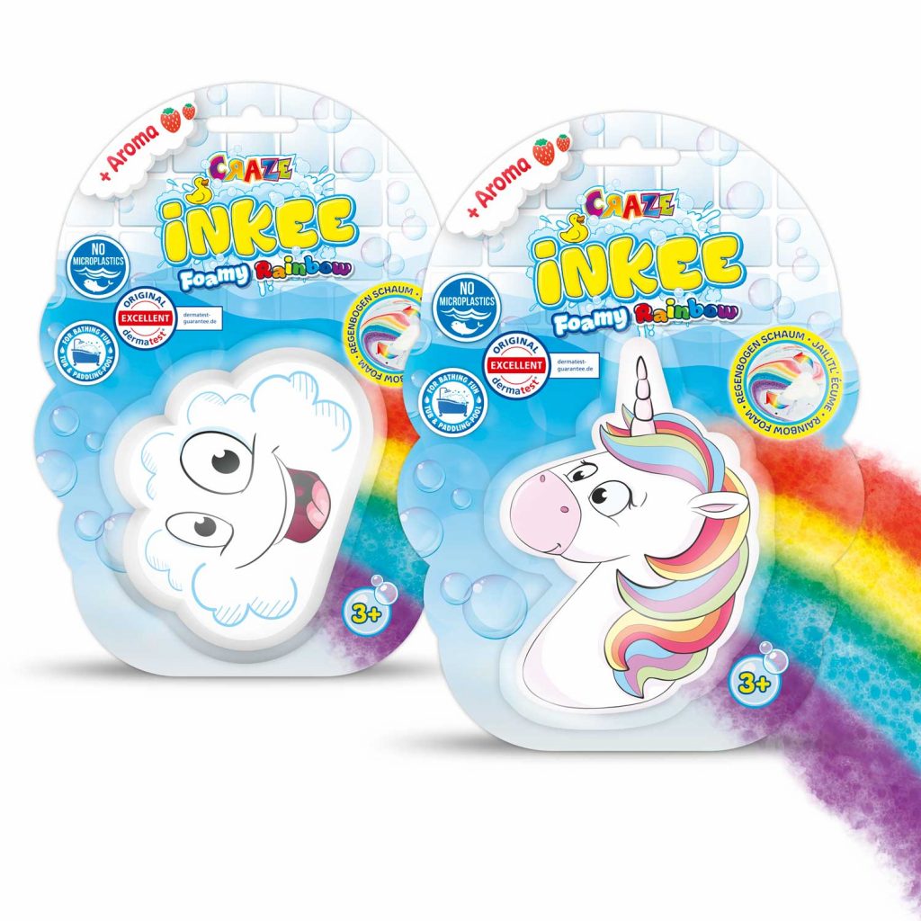 Forme efervescente Craze Inkee Curcubeu - poza 1
