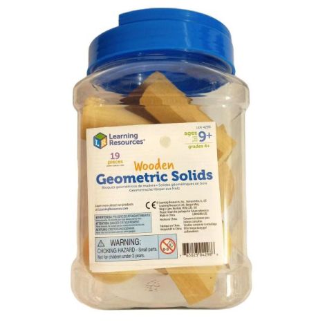 Forme geometrice din lemn (set 19) - poza 3