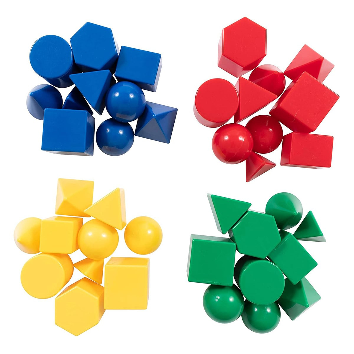 Forme geometrice mici 3D, solide, Edx Education