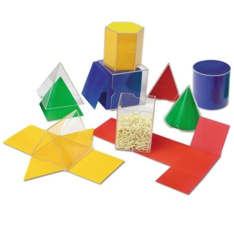 Forme geometrice pliante - 16 piese - poza 1