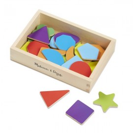 Forme magnetice din lemn Melissa and Doug - poza 2