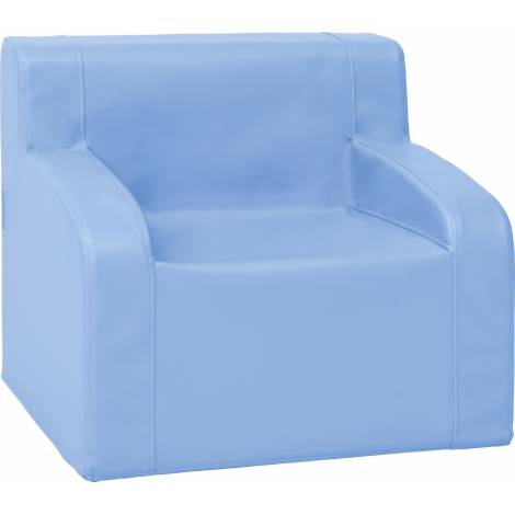 Fotoliu albastru din spuma - poza 4
