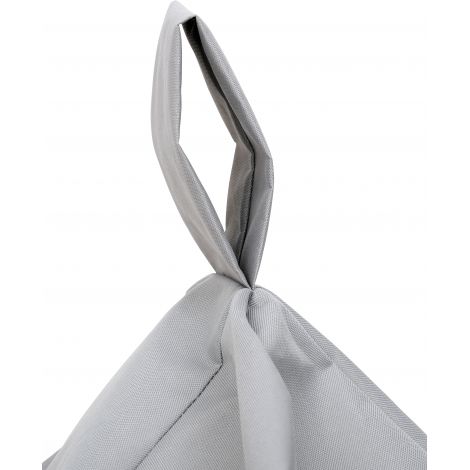 Fotoliu Pouf gri 60 cm - poza 3