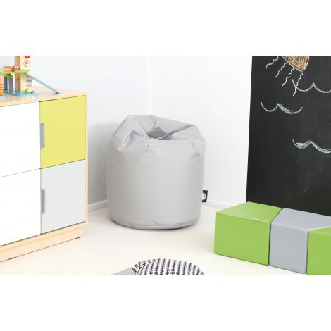 Fotoliu Pouf gri 60 cm - poza 5