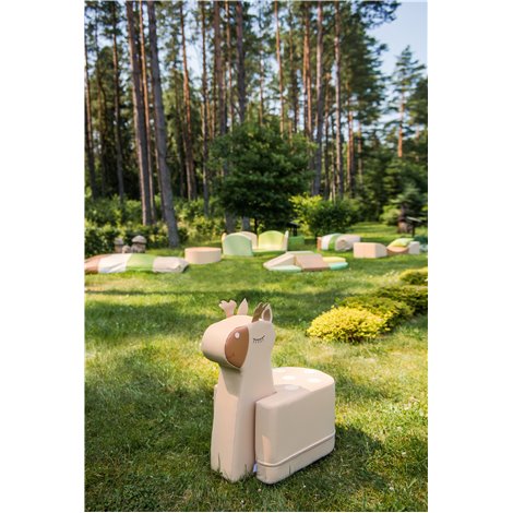 Fotoliu puf din spuma usoara Cerb, 60x60x34 cm, cresa si gradinita - poza 2