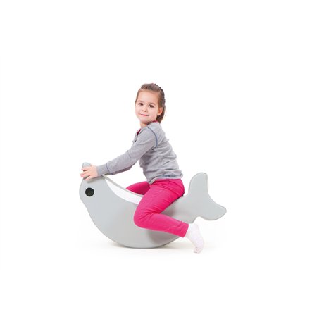 Fotoliu puf din spuma usoara Delfin, 76x41x20 cm, cresa si gradinita - poza 2