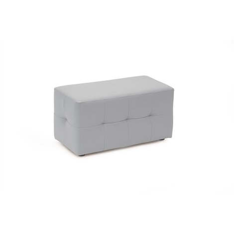 Fotoliu puf tapitat din spuma UPS gri, 30x30x32 cm, gradinita