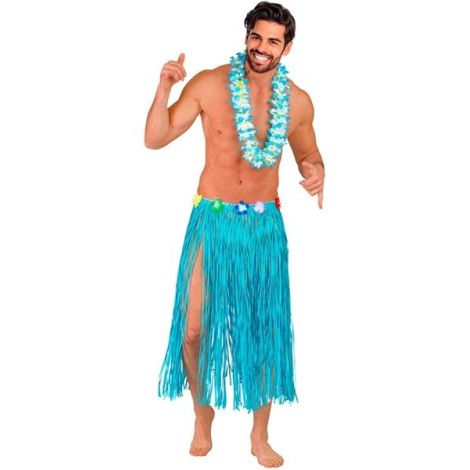 Fusta hawaii albastra - poza 3