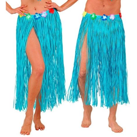 Fusta hawaii albastra - poza 4