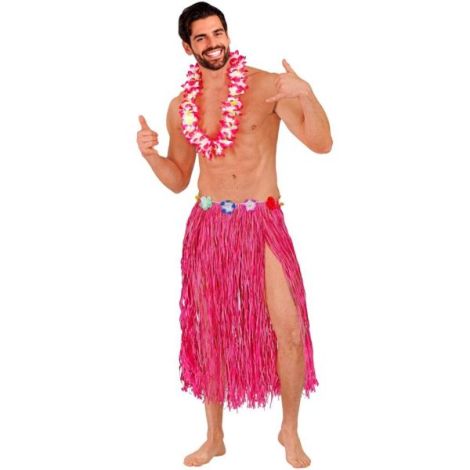Fusta hawaii roz - poza 3