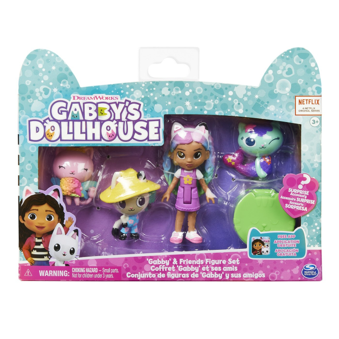 Gabbys Dolls House Pachet Curcubeu cu Pisici